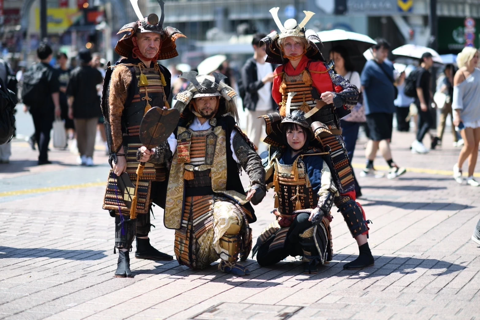 Art and Cafe渋谷店開始「武士漫步」！