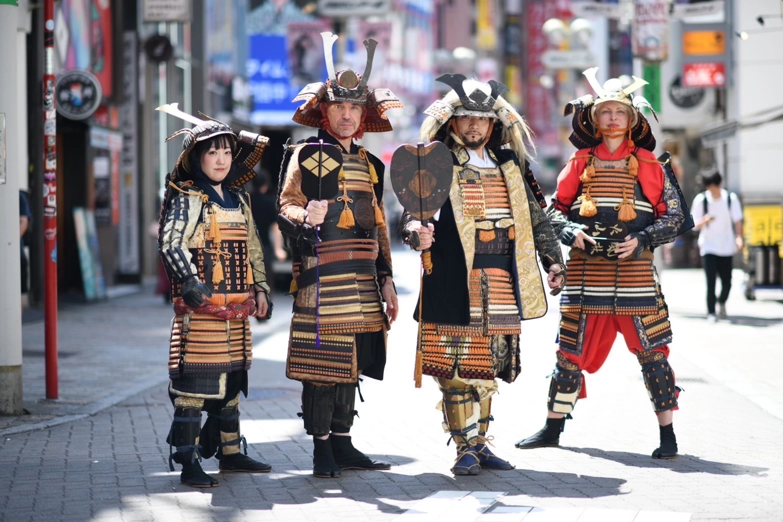 在アートアンドカフェ渋谷店開始「サムライウォーク」活動！